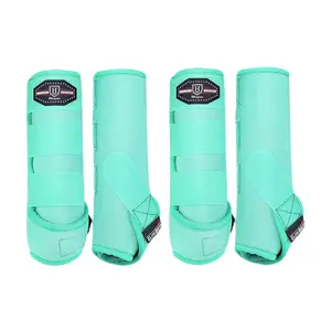 Harrison Howard Horse Sport Medicine Front Shock-Absorbing Boots All-Round Lower Limb Protection & Support Sport Boots Athletic Boots Perfect for Endurance Training and Performance