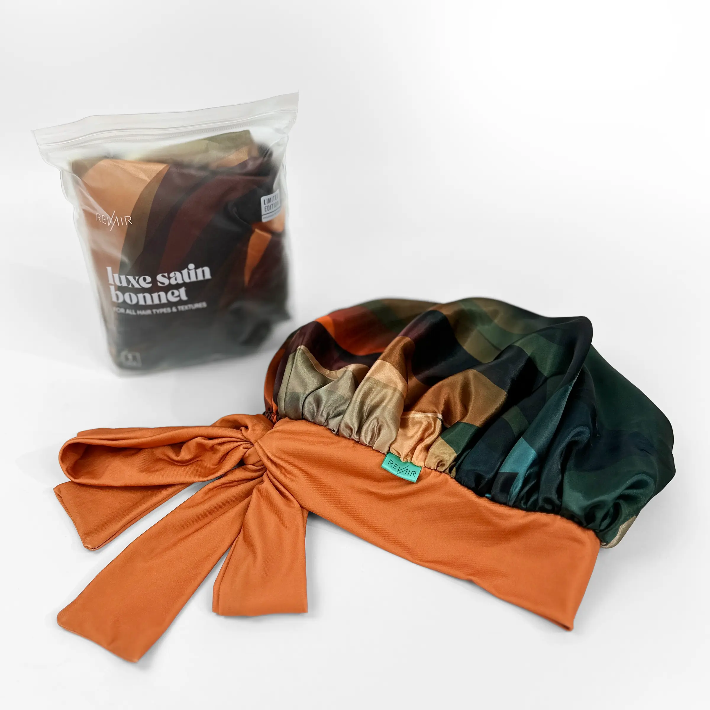 Luxe Satin Bonnet - Limited Edition Cinnamon Swirl Collection Sleep Essential Moisture
