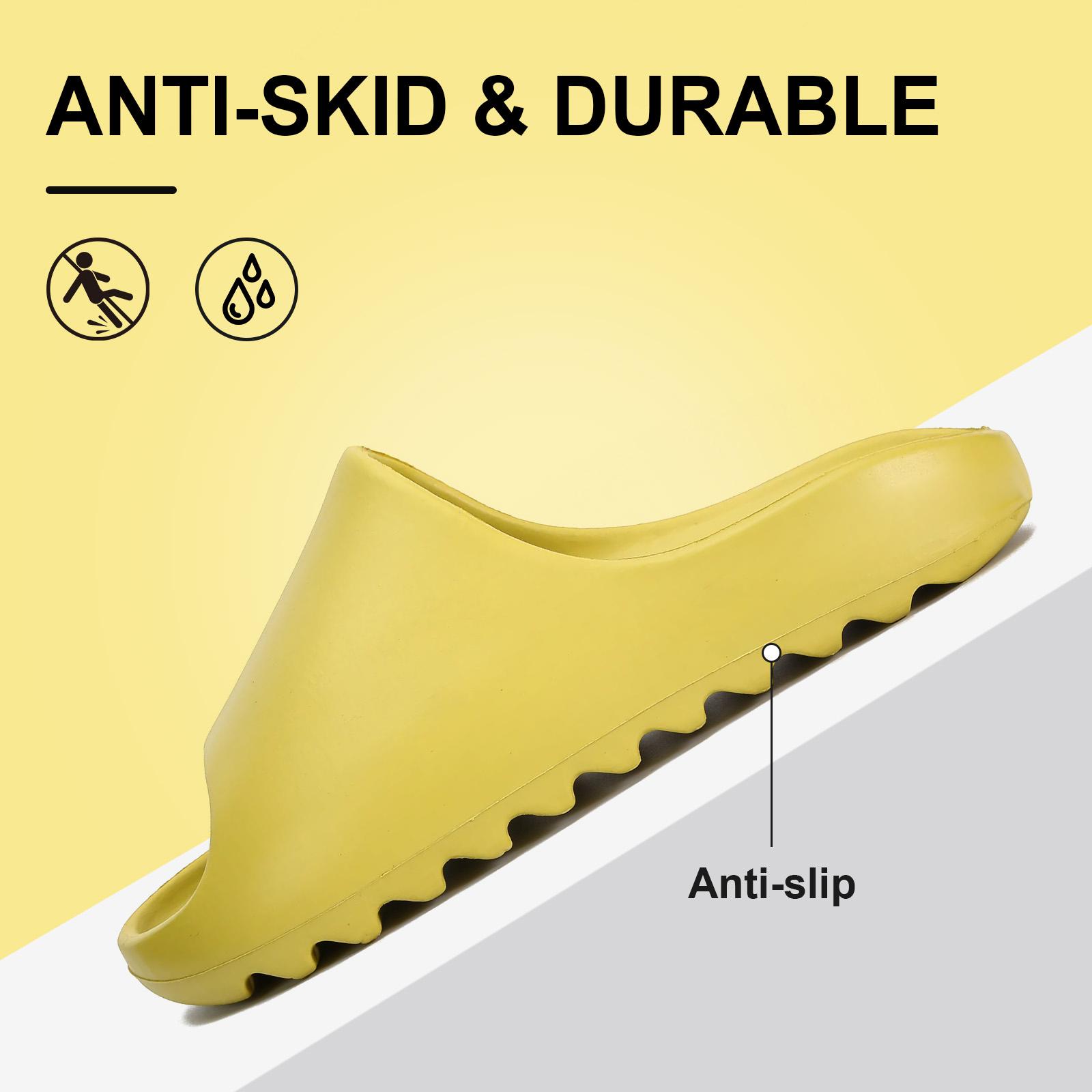 Lumubby Cloud Slippers for Women & Men Comfortable EVA Anti-Slip Pillow Slides Thick Sole Open Toe Sandals Quick-Drying Non-Slip Indoor Outdoor Use Lumubby Cloud Slippers for Women & Men Comfortable EVA Anti-Slip Pillow Slides Thick Sole Open Toe Sandals Quick-Drying Non-Slip Indoor Outdoor Use