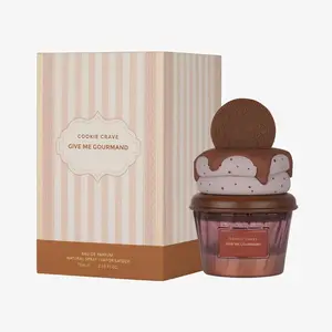 Cookie Crave Perfume 75ml Spray Sweet Vanilla Cookie Scent with Cocoa Butter & Sugar Notes for Cozy Aroma Ideal for Everyday Use Cozy Gift Idea long lasting perfume
