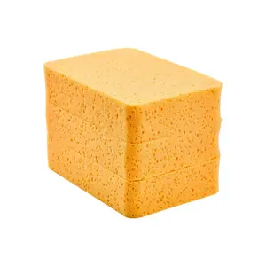 Scrub Sponge, 6-Pack Non-Scratch Cleaning Sponges for Home, Bathroom & More, Zero Scratch Dish Scrubber, Large Household Scrubbing Sponges, Friendly to Tiles, Marble, Glass and Other Surfaces