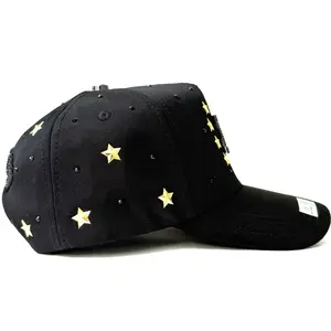 Gorra H star Gold/Black
