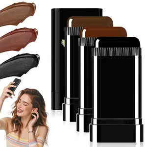 Disposable Hair Dye Stick -  QuickHair Coverage, Root Cover Up, Suitable for All HairTypes, Long-Lasting Smooth Application Brush