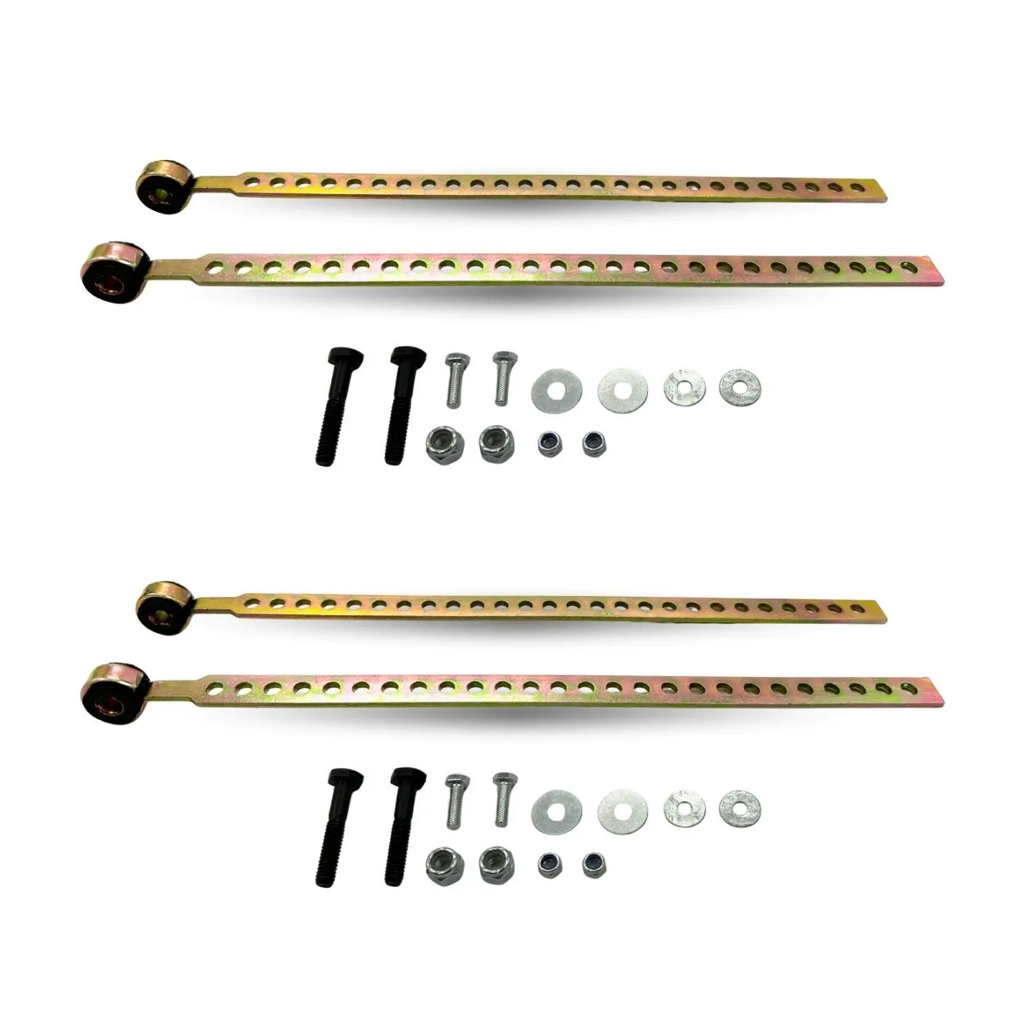 TORQUE 2-Pack 48100367 Height Control Valve Linkage - 14" Max Adjustable Length Strap Linkage, High-Quality Materials, Long Service Life, Strong Impact Resistance for Air Spring Bag SRK503 Air Suspension Leveling Kit Trucks, Yes