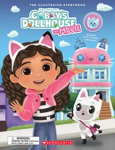 USED-Gabby's Dollhouse: The Movie (Gabby's Dollhouse: Storybook with Charm Necklace) by Reyes, Gabrielle (Hardcover)