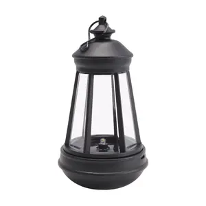 Solar Lantern Outdoor Waterproof Large Lighthouse Lantern Led Light Source Garden Decorative Lights