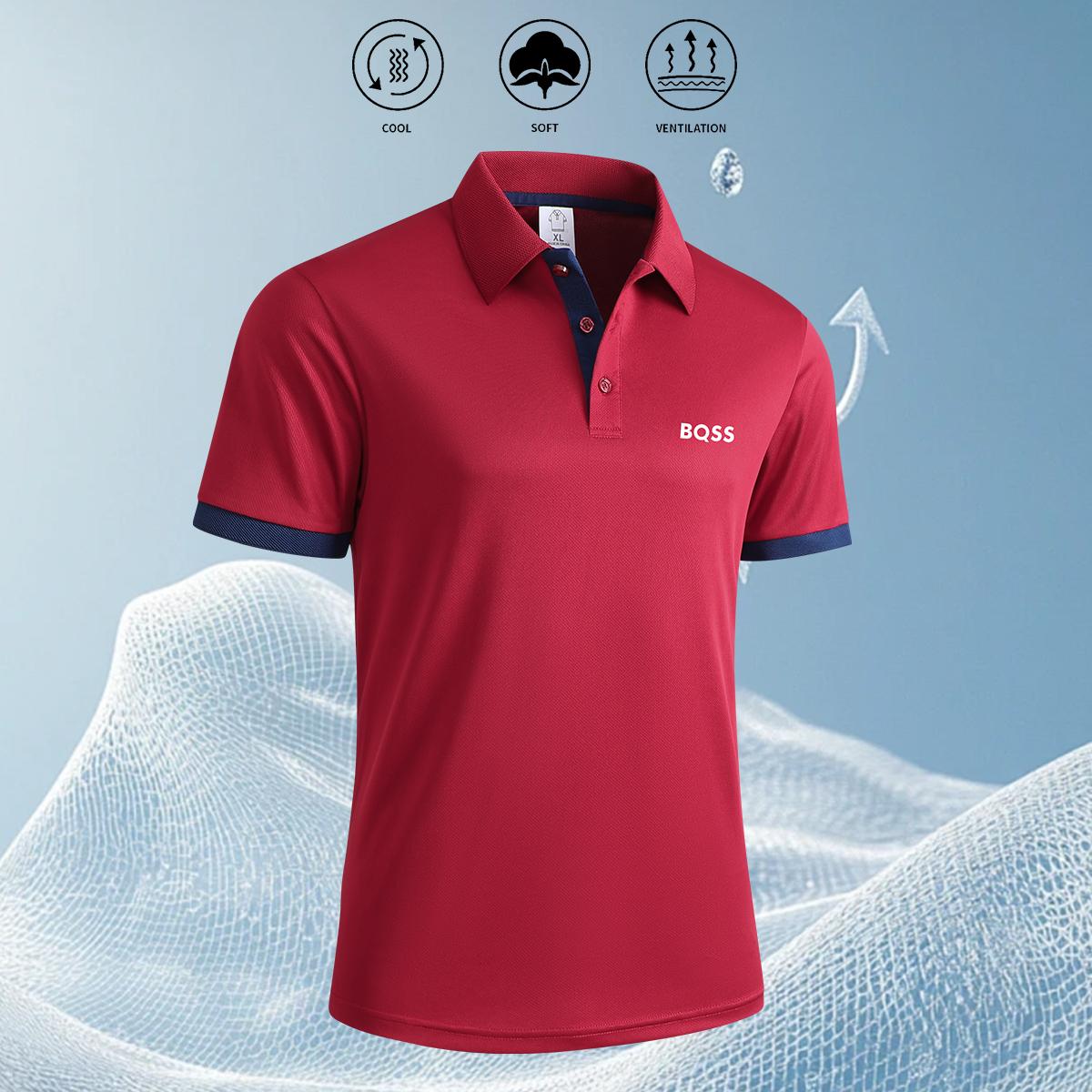 3-Pack men's tops summer short-sleeved polo shirts lapel contrasting stripes fashion casual wear Shortsleeve Striped Menswear 3-Pack men's tops summer short-sleeved polo shirts lapel contrasting stripes fashion casual wear Shortsleeve Striped Menswear