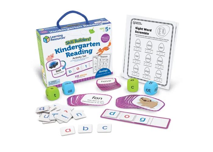 Learning Resources Skill Builders, Summer Learning Activity Set, PreK–Kindergarten Prep for Math, Reading, and Writing, Fun Educational Practice to Prevent Summer Slide, Ages 5+, Great for Home or Travel Learning Resources Skill Builders, Summer Learning Activity Set, PreK–Kindergarten Prep for Math, Reading, and Writing, Fun Educational Practice to Prevent Summer Slide, Ages 5+, Great for Home or Travel