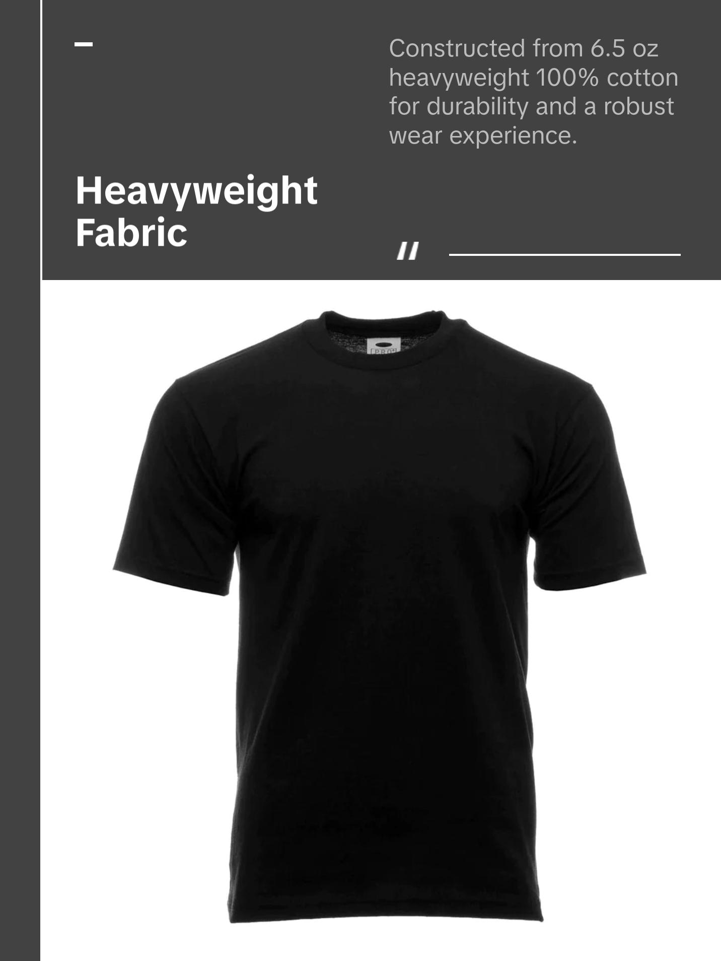 Pro Club shirts Men's Heavyweight Short Sleeve T-Shirt Casual Cotton Tee Pro Club Plain LA \ Hip Hop Harem Loose Fitting  All colors  Streetwear Menswear
