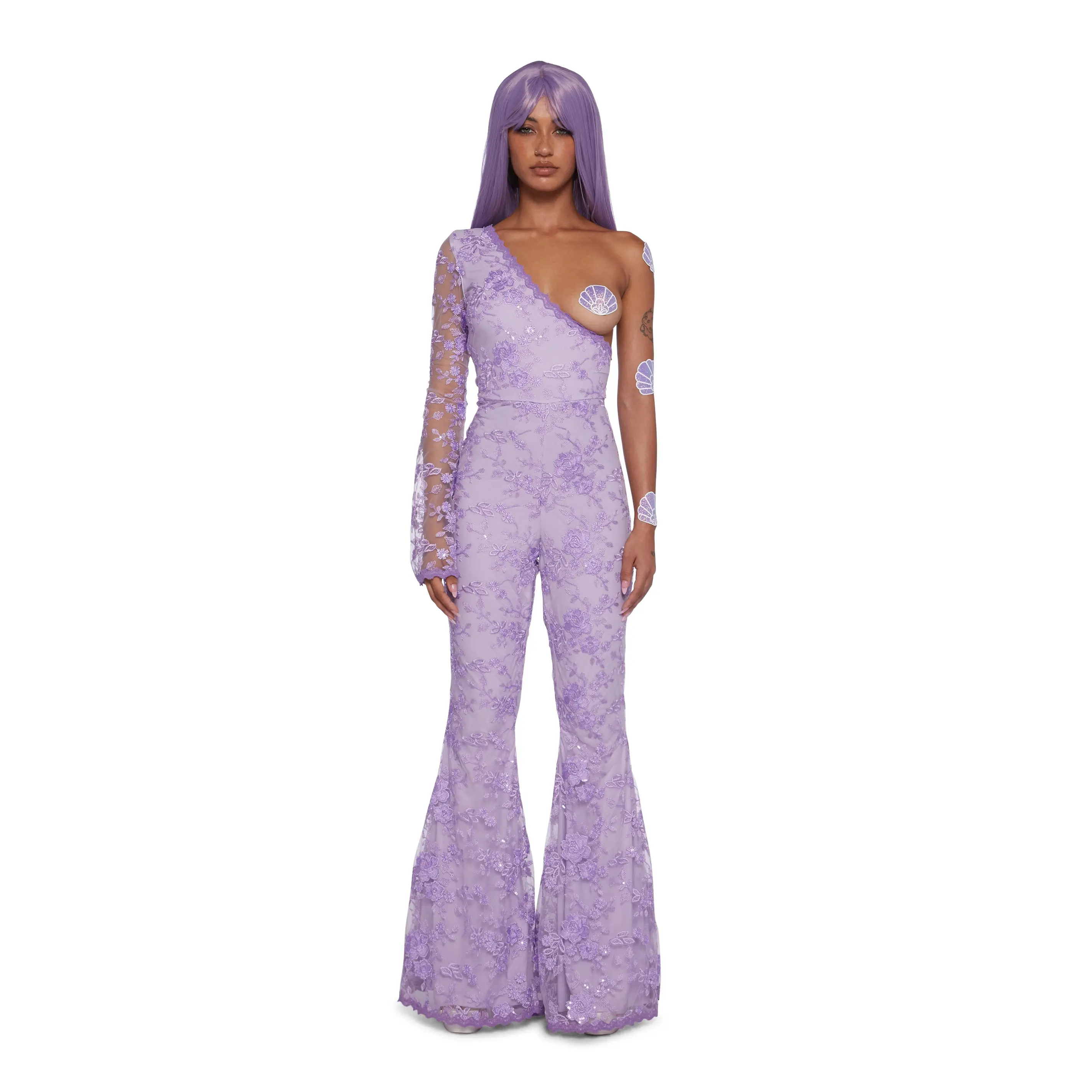 Lil Notorious Costume And Wig Set