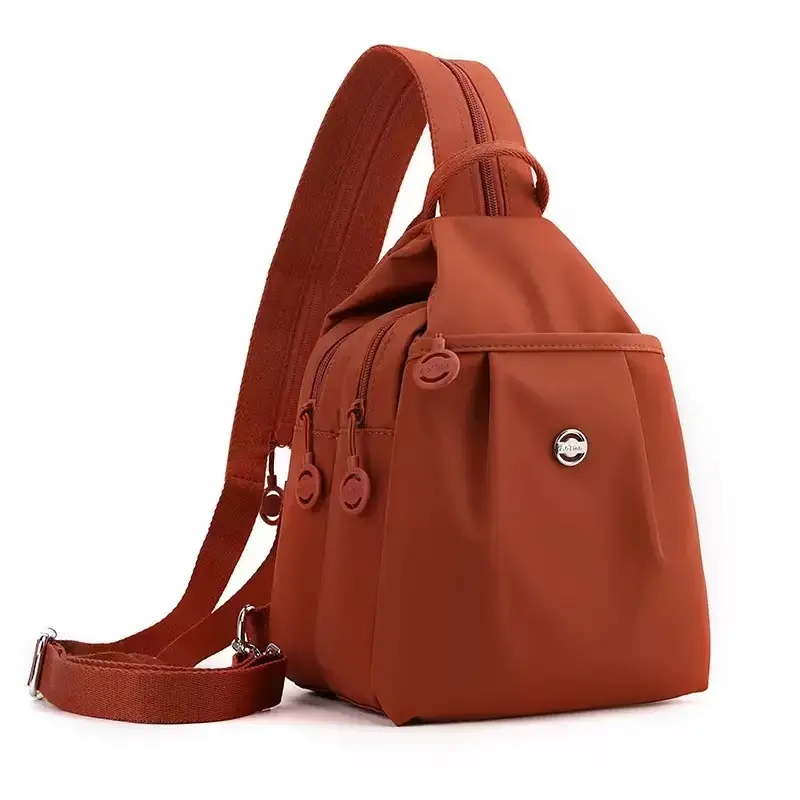 Fashion Oxford cloth casual backpack,Lightweight Work Tote with Multiple Compartments for Travel & Work Organize Zipper Closure Durable Tote bag,High-End Niche Design large capacity bag light messenger bag sports bag Outdoor fun,messenger bag, chest bag