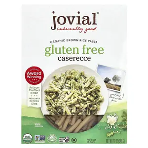Jovial Organic Brown Rice Pasta, Caserecce, 12 oz (340 g)