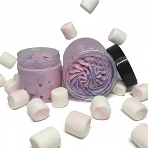 Marshmallows Fluff Moisturizing Whipped Soap Body Cleansing Products with Aloe Vera & Apricot Kernel Oil for Smooth Hydrated Skin Care Body Care Shea