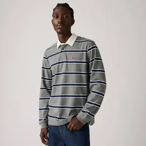 Levi's Men's Rugby Long Sleeve Polo Shirt