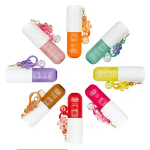 Solo en Ibiza Shimmer Fragrance Body Mist  1.02oz (30ml) – Assorted Travel Size Perfume Sprays with Charm Keychains