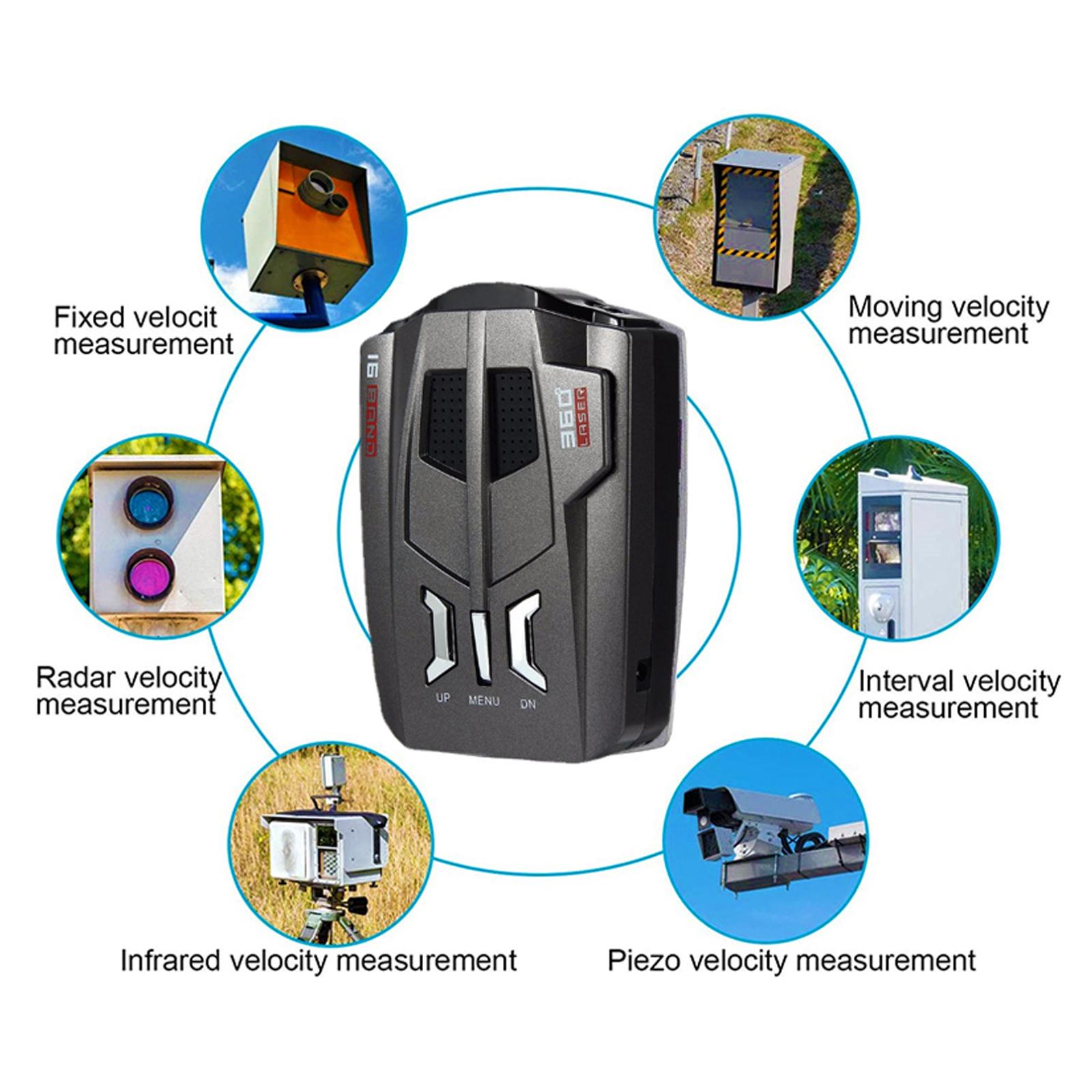 V9 Plus car radar alert detector details