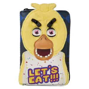 Loungefly Five Nights at Freddy's Chica Plush Cosplay Zip Around Wallet
