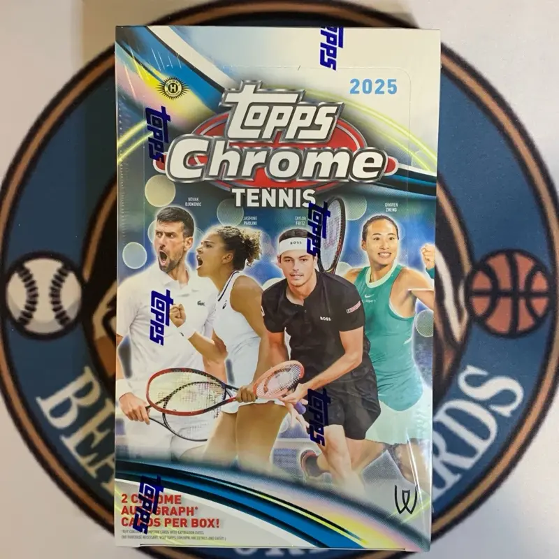 2025 Topps Chrome Tennis Hobby Box