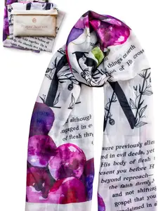 Firstfruits Scripture Scarf | Victory and Preeminence of Jesus Inspirational Fashionable Accessory