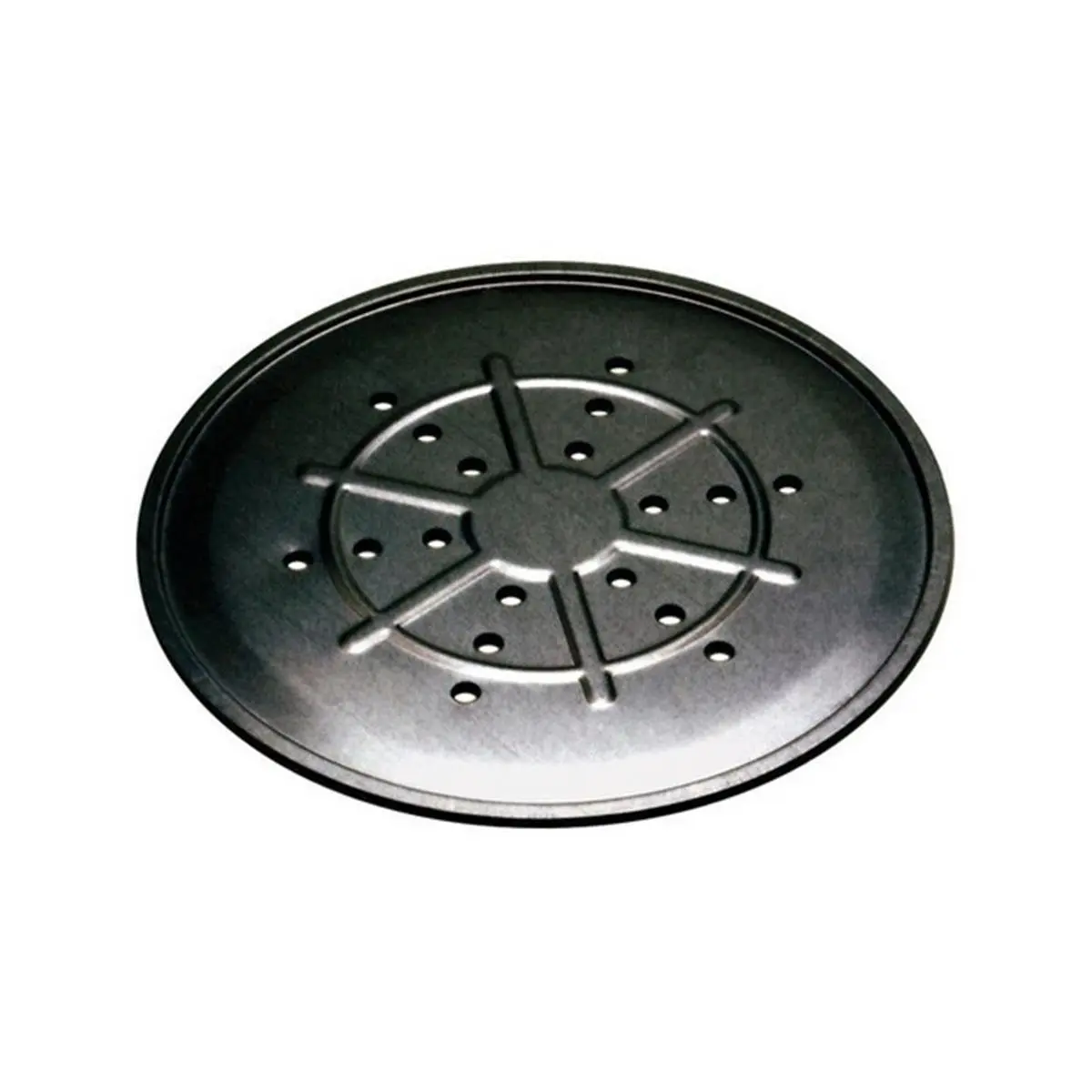 Old Smokey #22 Round Bottom Grate Replacement - 19 in. Actual Size, Aluminized Steel Grilling Accessory, Made in the USA