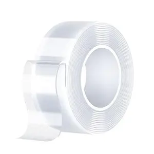 Nano Double Sided Adhesive Tape, Clear Mounting Tape Picture Hanging Adhesive Strips.Double Sided Tape Heavy Duty, Nano Double Sided Adhesive Tape, Clear Mounting Tape Picture Hanging Adhesive Strips.