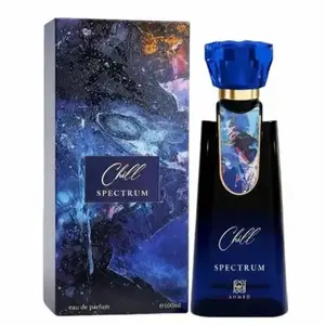 Ahmed Al Maghribi Spectrum Chill For Men 3.4 Oz Extrait De Parfum Spray - New Launch