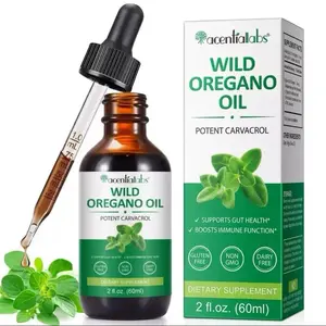 Oregano Oil Capsules, 2 in 1 6000mg Oil of Oregano with Black Seed Oil, Oregano Oil Supplement Capsules, Immune, Digestive Support & Antioxidant, Non-GMO, Gluten Free vitamin
