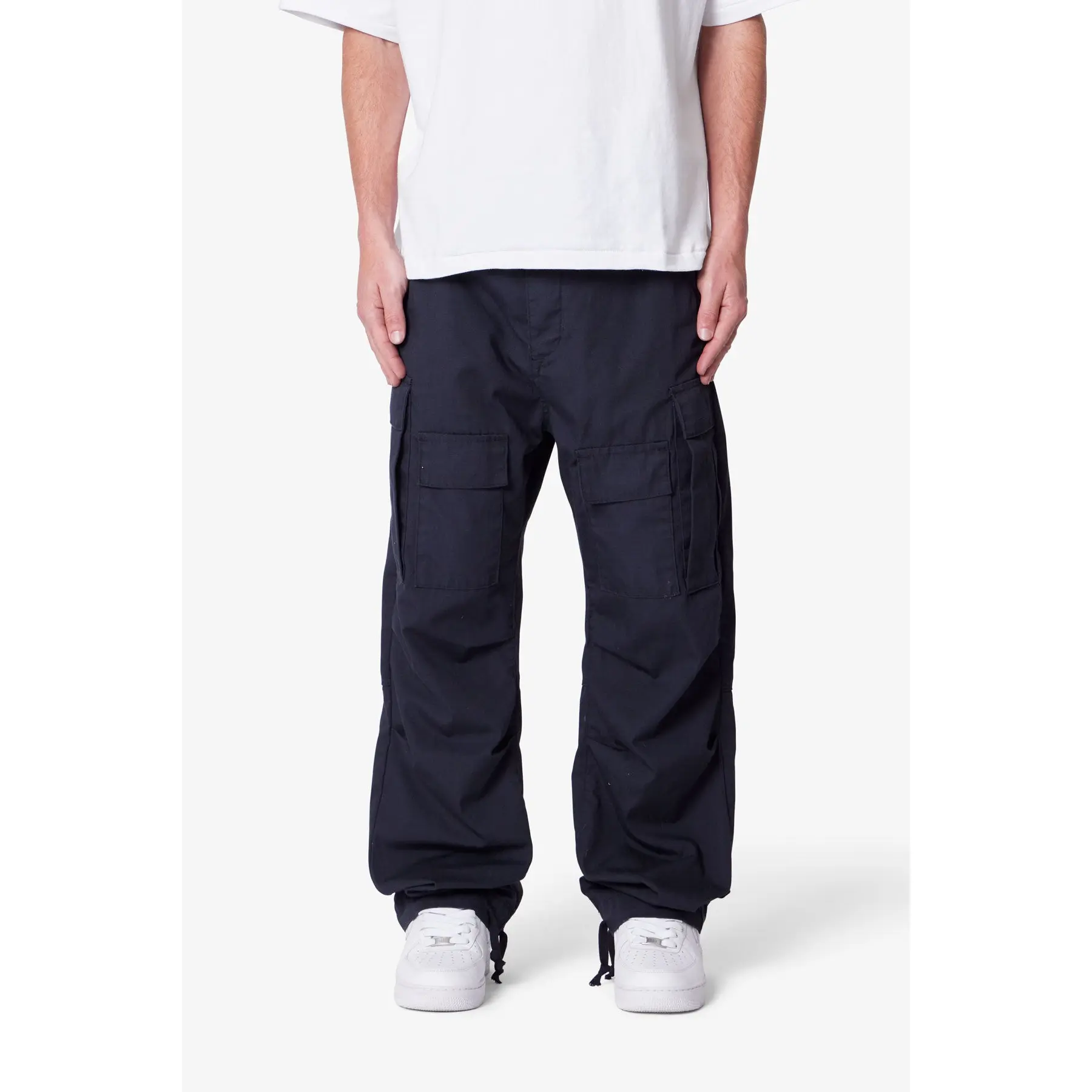 mnml Ultra Baggy Cargo Pants - Black