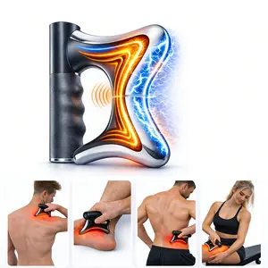 MassageV2pro Sculptor Full Body Contouring  with Heat Therapy EMS High-Frequency Vibration Gua Sha for Muscle Relief & Deep Tissue Stimulation Postpartum Recovery Massager