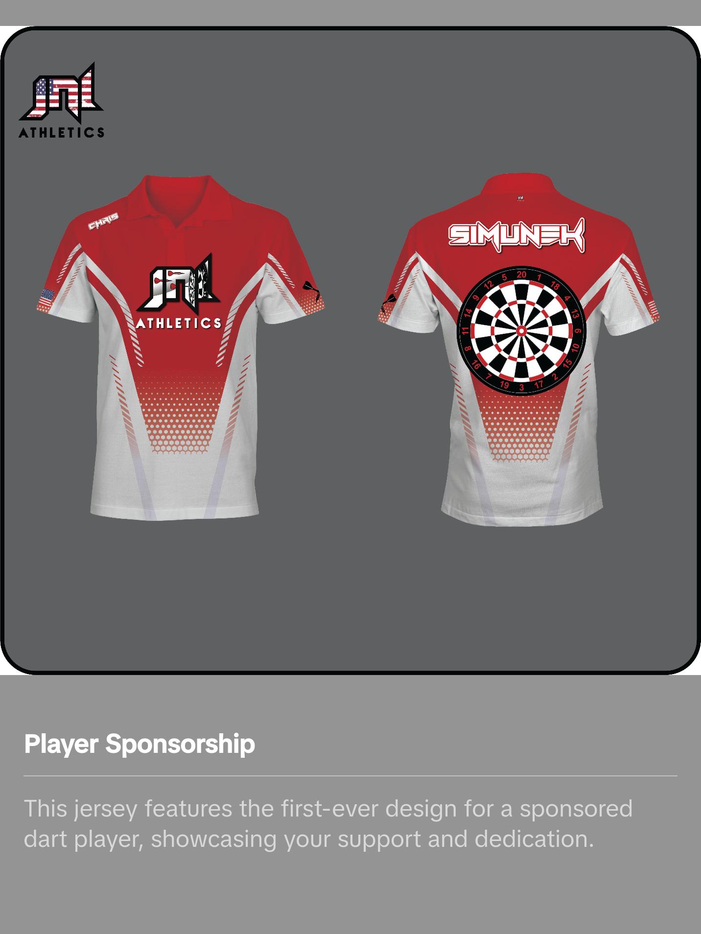 Chris Simunek Dart jersey