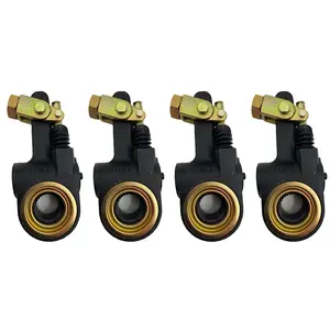 TORQUE 4 Pack of AS1140 Automatic Brake Slack Adjuster 1.5" Diameter, 28 Spline Teeth 5.5" Lever w/lock clevis (Replaces Meritor R801070 R801072 R801073 Freightliner Mack 1140) (4 x TR1140)