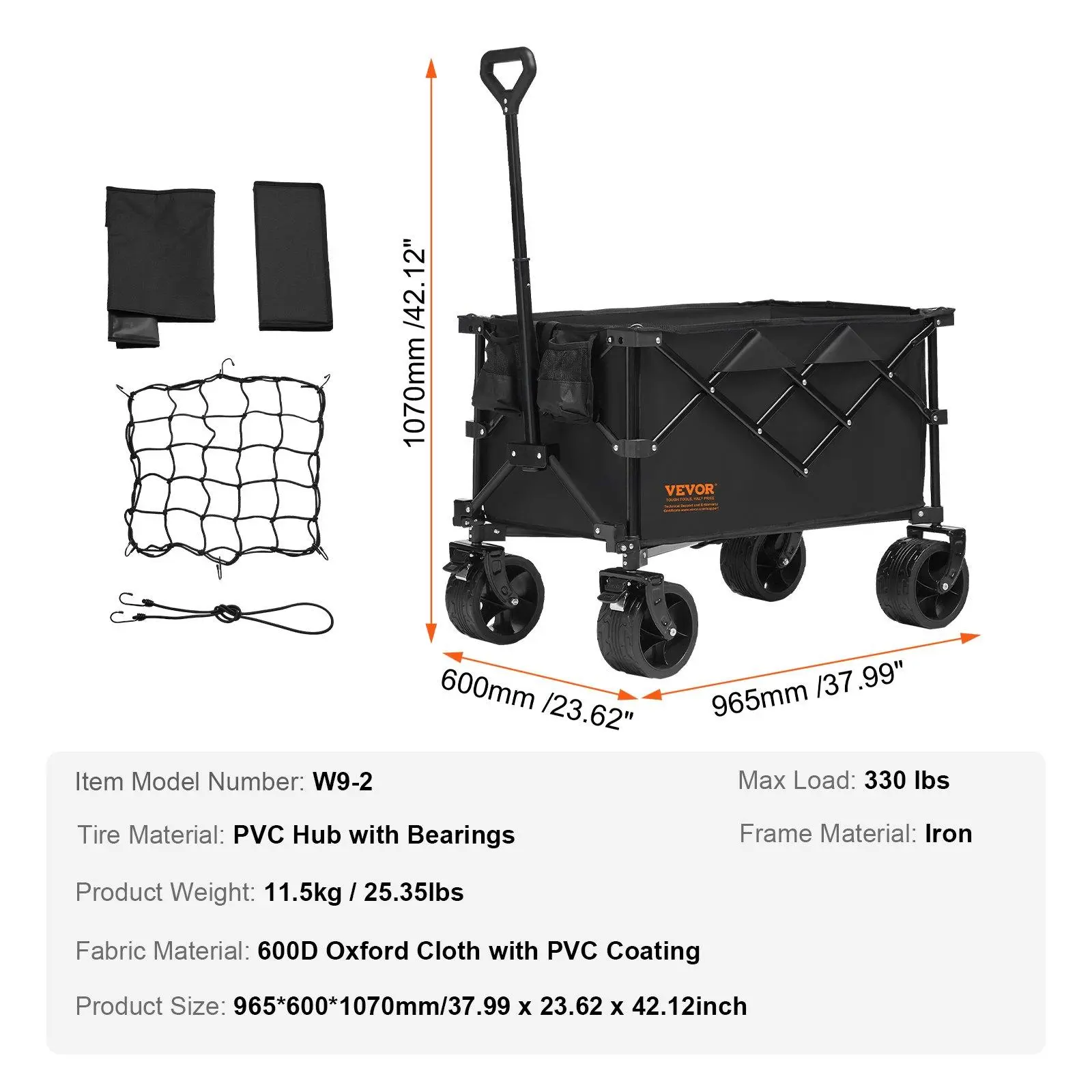 Max 330 lbs - Single Decker