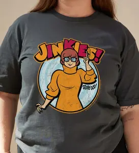 Jinkies Scooby-Doo 2D T-Shirt, Nostalgia 2D Print T-Shirt, Cartoon Network Shirt, Gifts for Cartoon Fans #ScoobyDoooo #CartoonNetwork #NostalgiaCore #ScoobyDoo #GraphicTee #StreetwearUS