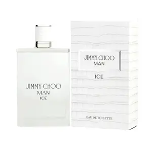 Jimmy Choo Man Ice by Jimmy Choo EDT Spray for Men 3.3 oz Standard & Tester Version Cool Fresh Woody Citrus Scent with Dry Amber Notes Masculine Everyday Fragrance
