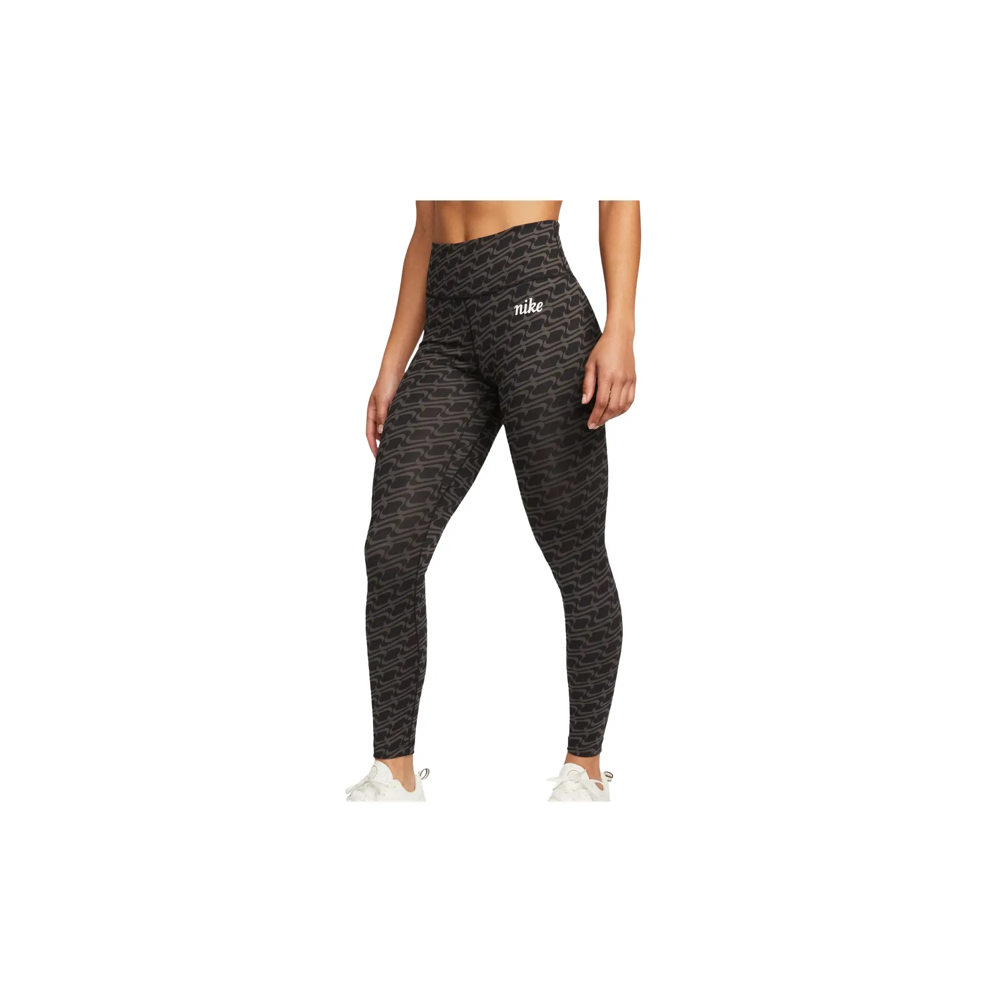 Womens One Dri-fit High-rise Fit Leggings "BLACK" DQ6403 010