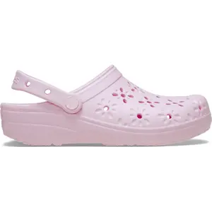 Crocs Adult Classic Floral Cut-Out Clogs