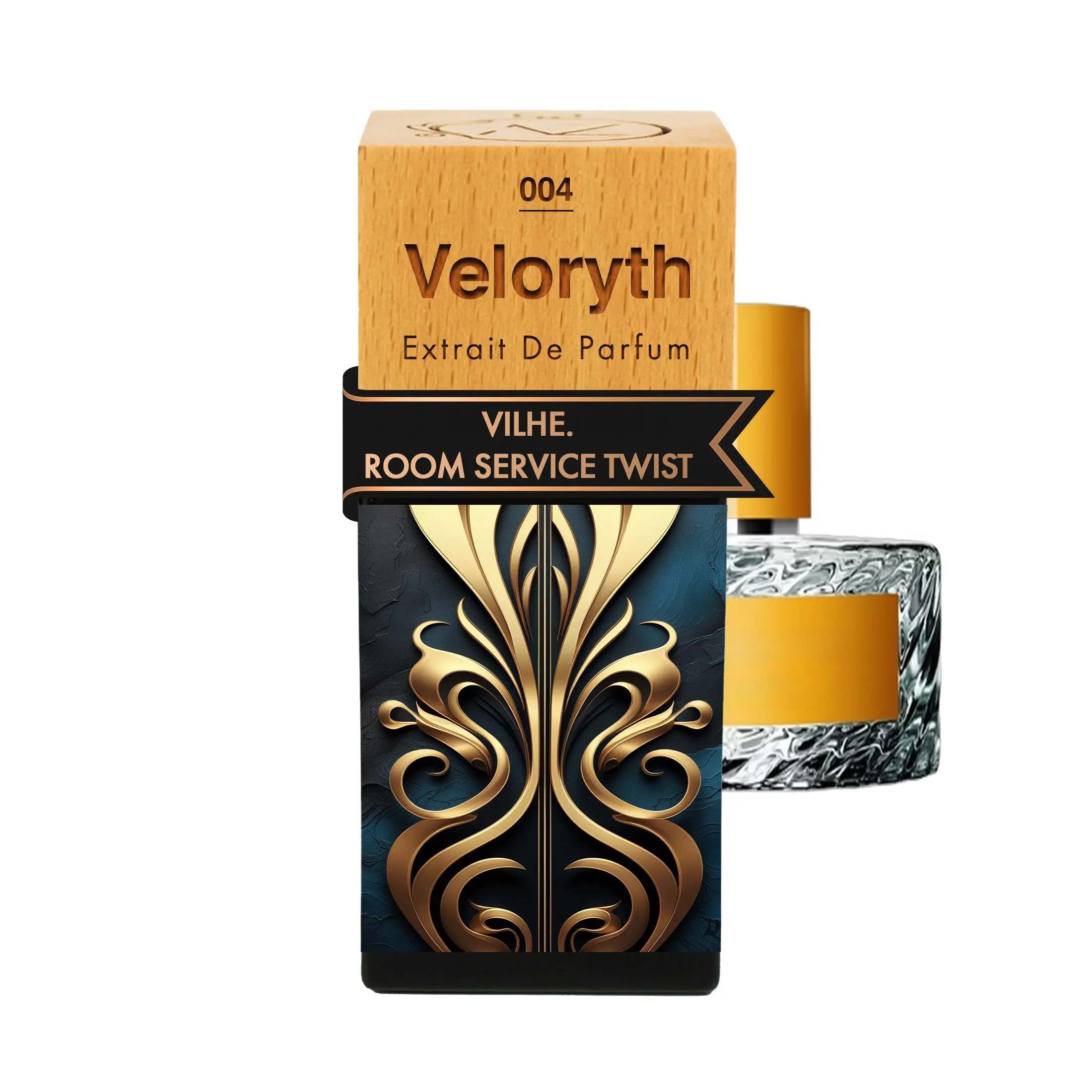 Veloryth N°04  | Women | Az | Extrait De Parfum | Blackberry, Mandarin Orange, Orchid, Violet, Bamboo, Musk, Black Amber, Sandalwood.