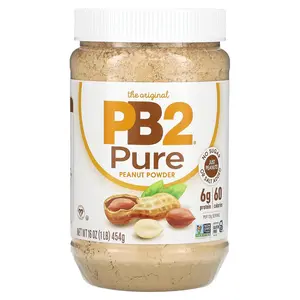 PB2 Foods Pure Peanut Powder, 1 lb (454 g)
