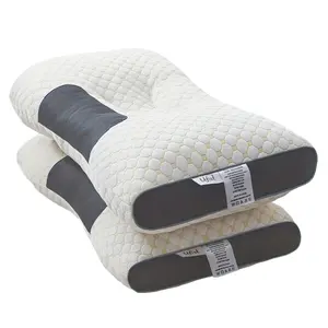 【Buy 1 Get 1 Free】 UFIST Total of 2 Ergonomic Neck Pillows - Breathable Fabric for CervicalSupport, Promotes Deep Sleep & Pressure Relief, Ideal forBack and Side Sleeping Positions