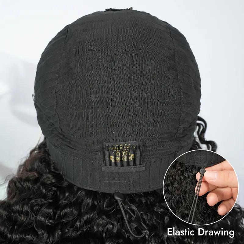 [Spring Essential] Wiggins Hair 220% Density Glueless Layered Cut Yaki Straight Bob Wig 7*5 Lace Closure Wigs Human Hair Ready To Go And 13*4 Lace Front Wig Pre Cut Lace Pre Plucked Beginner Friendly #SpringStatements #WeeklyDeals