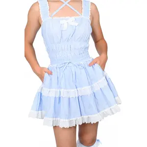 Katherine Bloomer Skort - Sky Blue