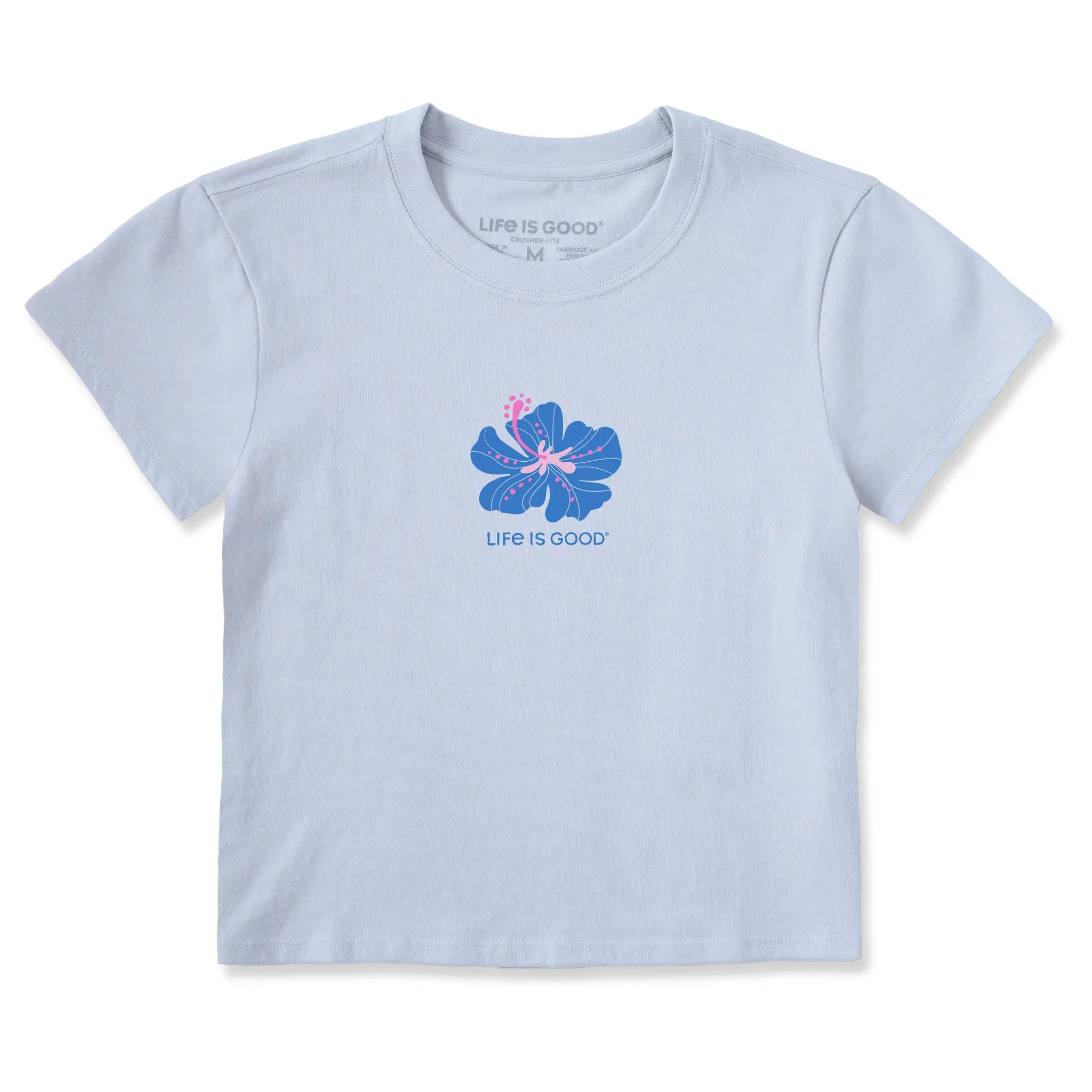 Women's Lone Hibiscus Crusher-LITE Shrunken Tee