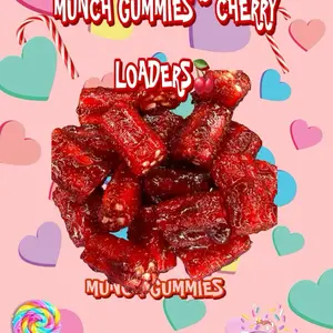 Munch Gummies ~ CHERRY LOADERS Snack Candy