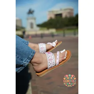 Coqueta Leather Mexican Huaraches Sandals
