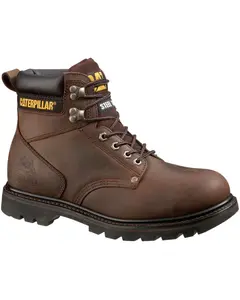 Cat Workwear Men's 6" Second Shift Lace-Up Work Boot Steel Toe - P89586