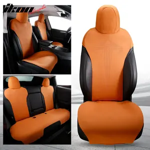 Seat Covers Cushions V1 for Tesla Model Y 2020-2024 Suede Leather