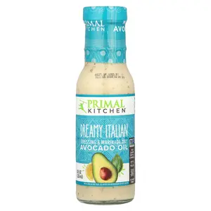 Primal Kitchen Dressing & Marinade Made with Avocado Oil, Dreamy Italian, 8 fl oz (236 ml)