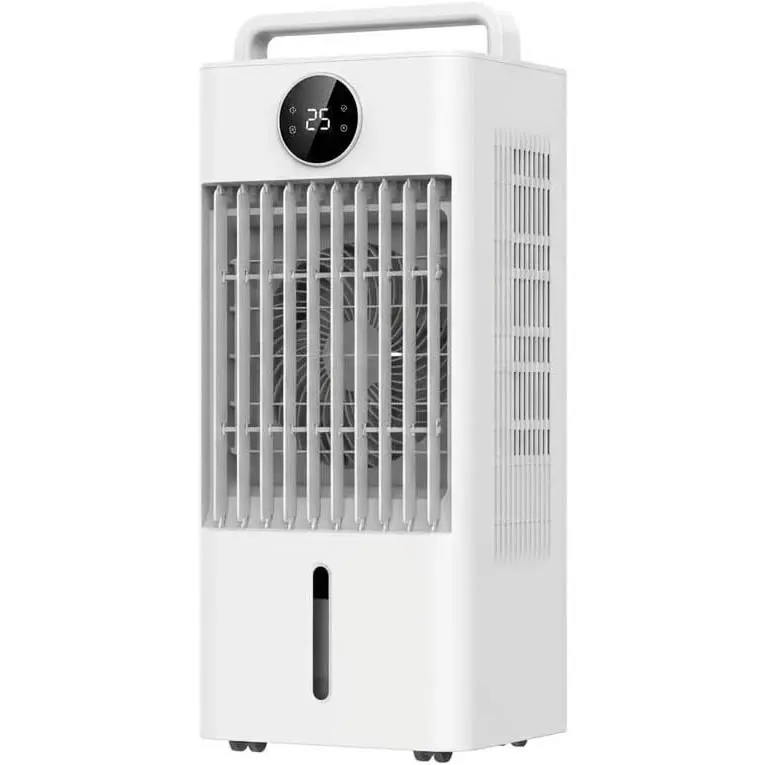 10L Portable Evaporative Air Cooler & Swamp Cooler | Touch Control & Remote | 90°+90° Oscillation, LED Display, Energy-Saving 45W, US 120V, Personal Portable Ac, Portable Ac Unit