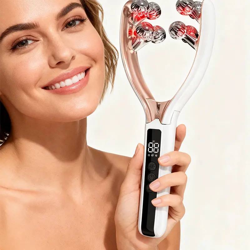 Rechargeable Electric Face Massager for Puffiness and Circulation, Cordless Facial Care Tool for Face Debloat, Compact Design for Travel