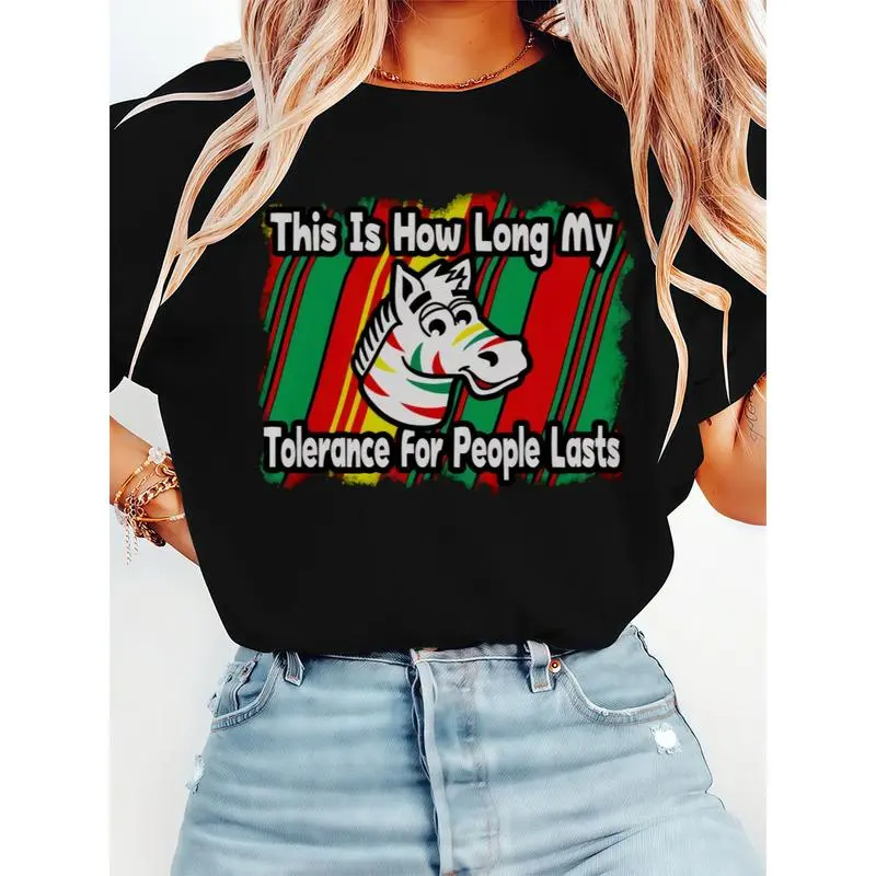 Bringing Humor to Your Wardrobe: Unisex Tolerance Tee, Printed in the USA!